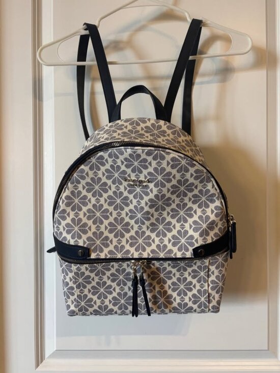 Kate Spade Flower Coated Canvas Day Pack Medium Backpack main image 4